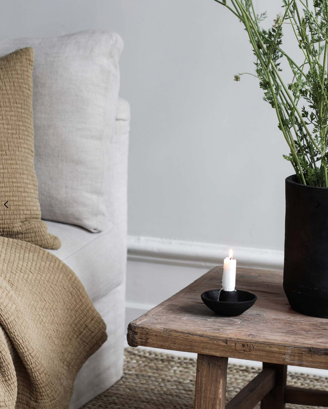 Cast Iron Candle Holder